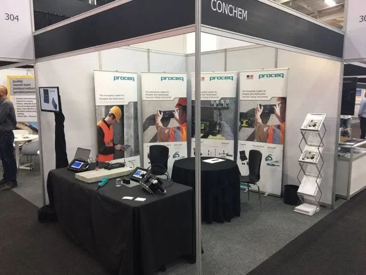 Conchem Exhibits at Totally Concrete Expo 2017